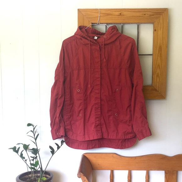 Supplies Jackets & Blazers - Red Cotton Anorak utility jacket by Supplies